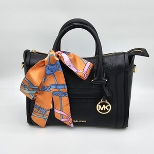 Skinny Scarf | Hand Bag, Neck Scarf (2 pieces) - Color Set #1 / Brand NEW